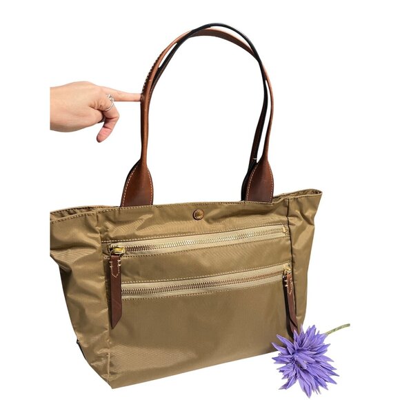 Frye Tan and Brown Tote Bag - Picture 11 of 11